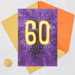 Spark of Light 60th Birthday Card