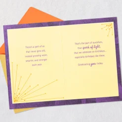 Spark of Light 60th Birthday Card