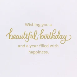 Special Beauty and Happiness Birthday Card