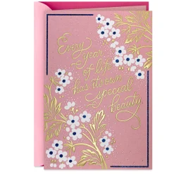 Special Beauty and Happiness Birthday Card