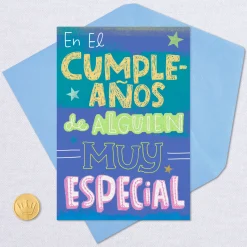 Special Person Spanish-Language Birthday Card
