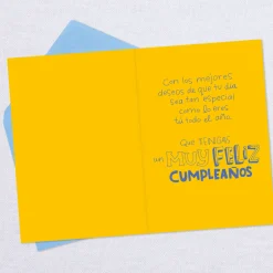 Special Person Spanish-Language Birthday Card
