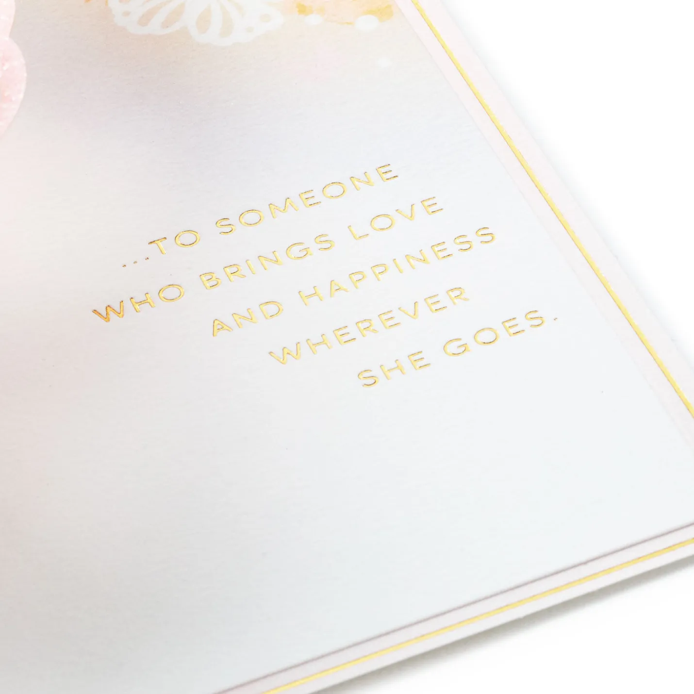 Special Wish to Someone Who Brings Happiness 3D Pop-Up Card for Her