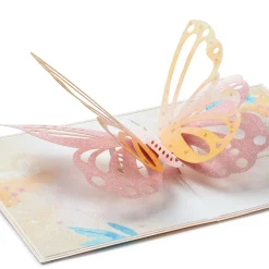 Special Wish to Someone Who Brings Happiness 3D Pop-Up Card for Her