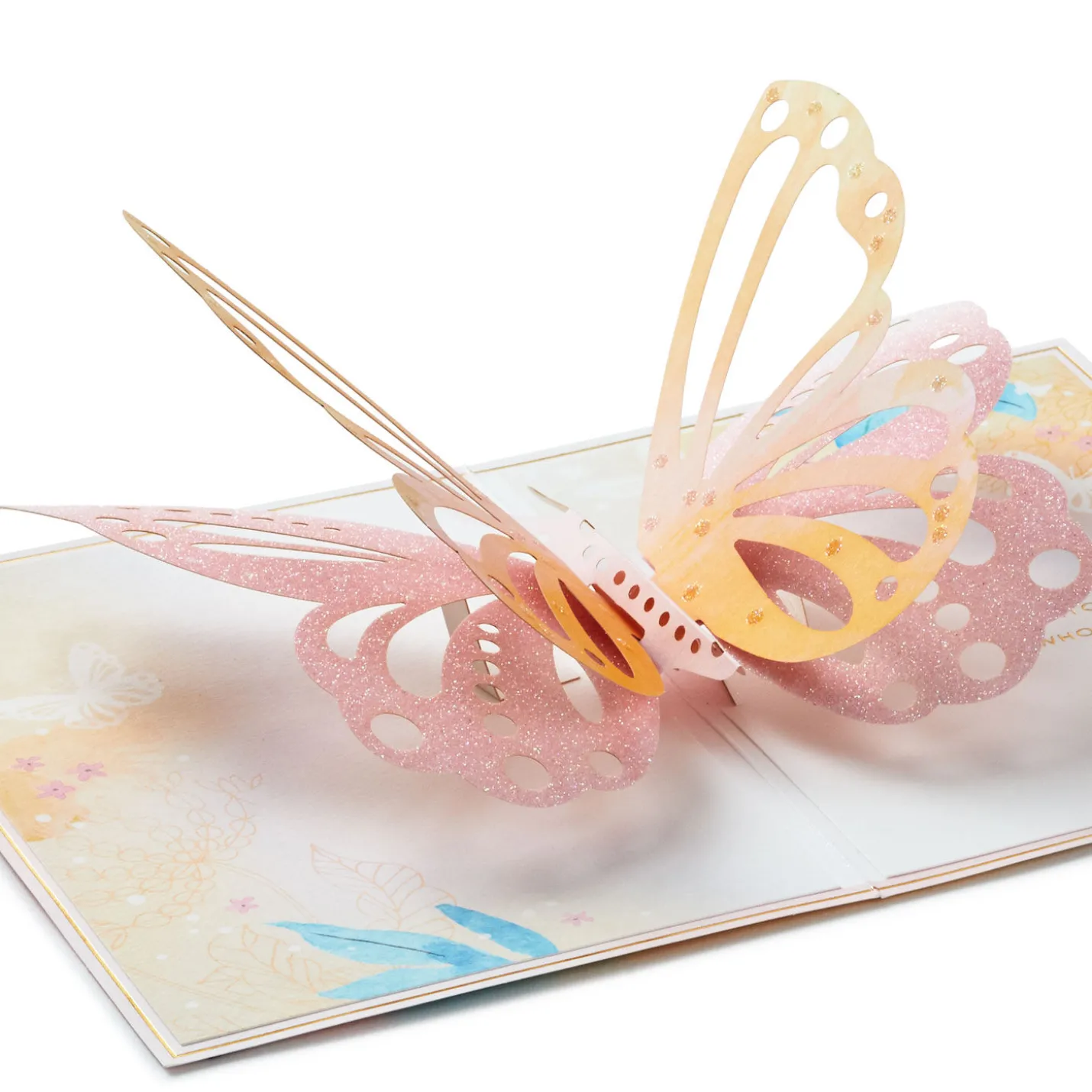 Special Wish to Someone Who Brings Happiness 3D Pop-Up Card for Her