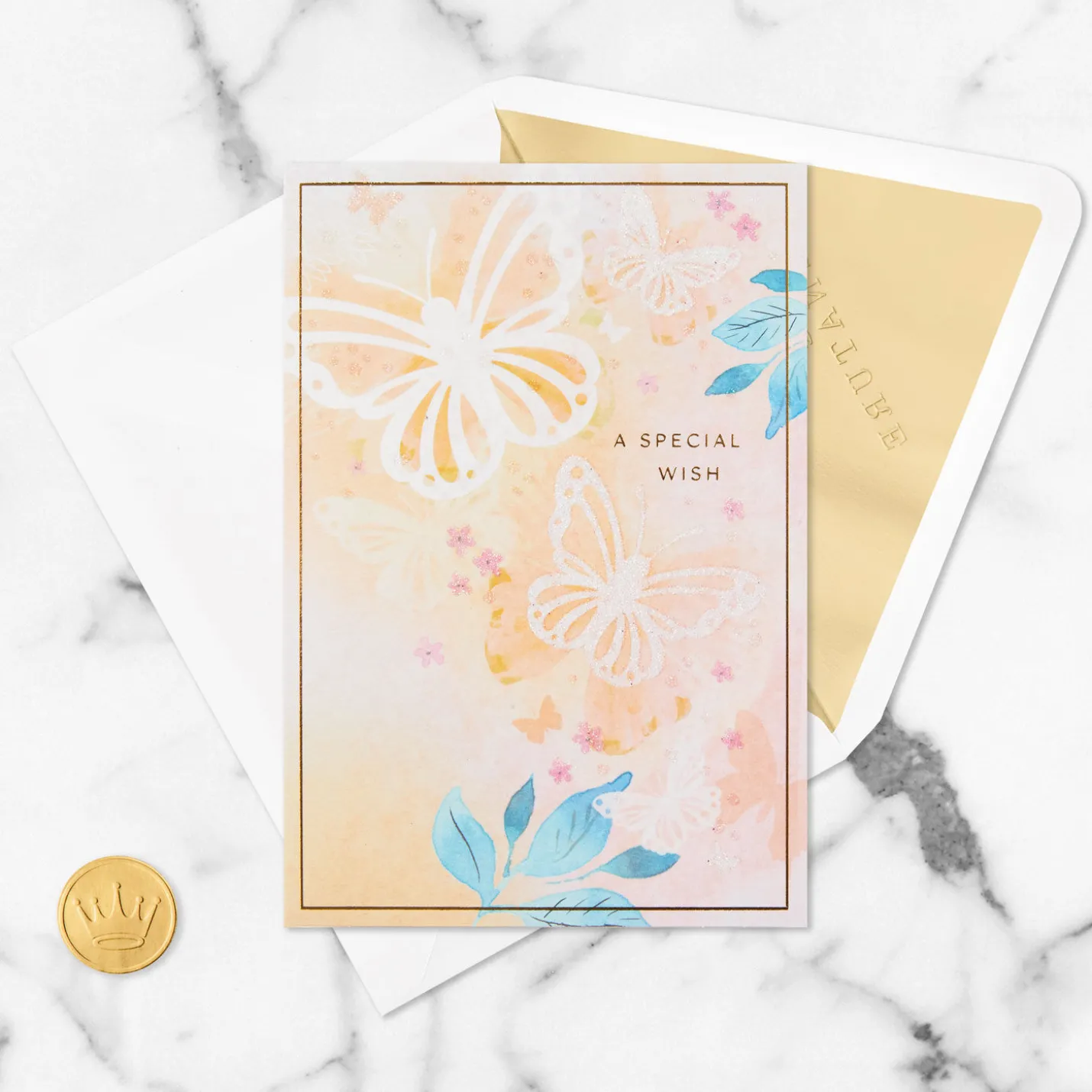 Special Wish to Someone Who Brings Happiness 3D Pop-Up Card for Her