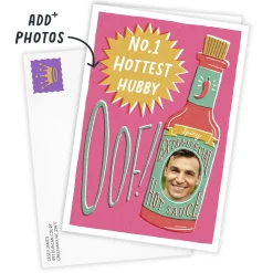 Spicy Hot Sauce Fun Custom Card