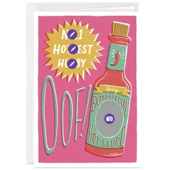 Spicy Hot Sauce Fun Custom Card
