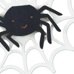 Spider in Web Paper Craft Halloween Card With Mini Card