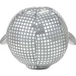 Spinning Disco Ball Plush With Sound and Motion, 8"
