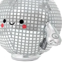 Spinning Disco Ball Plush With Sound and Motion, 8