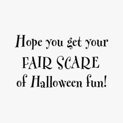 Spooky House on Hill Halloween Cards, Pack of 6