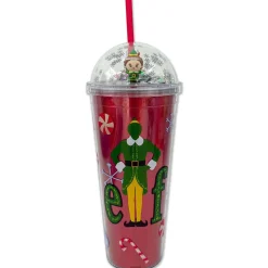 Spoontiques Elf Snowflake Dome Acrylic Cup