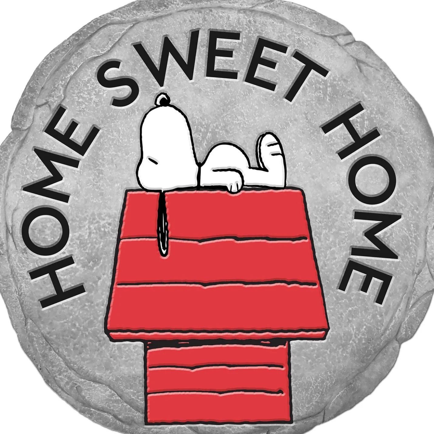 Spoontiques Peanuts Home Sweet Home Stepping Stone, 9.6"