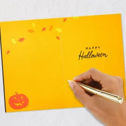 Stack of Pumpkins Halloween Card