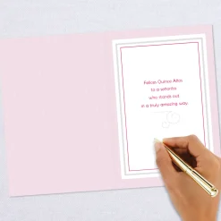 Stand-Out Señorita Quinceañera Card