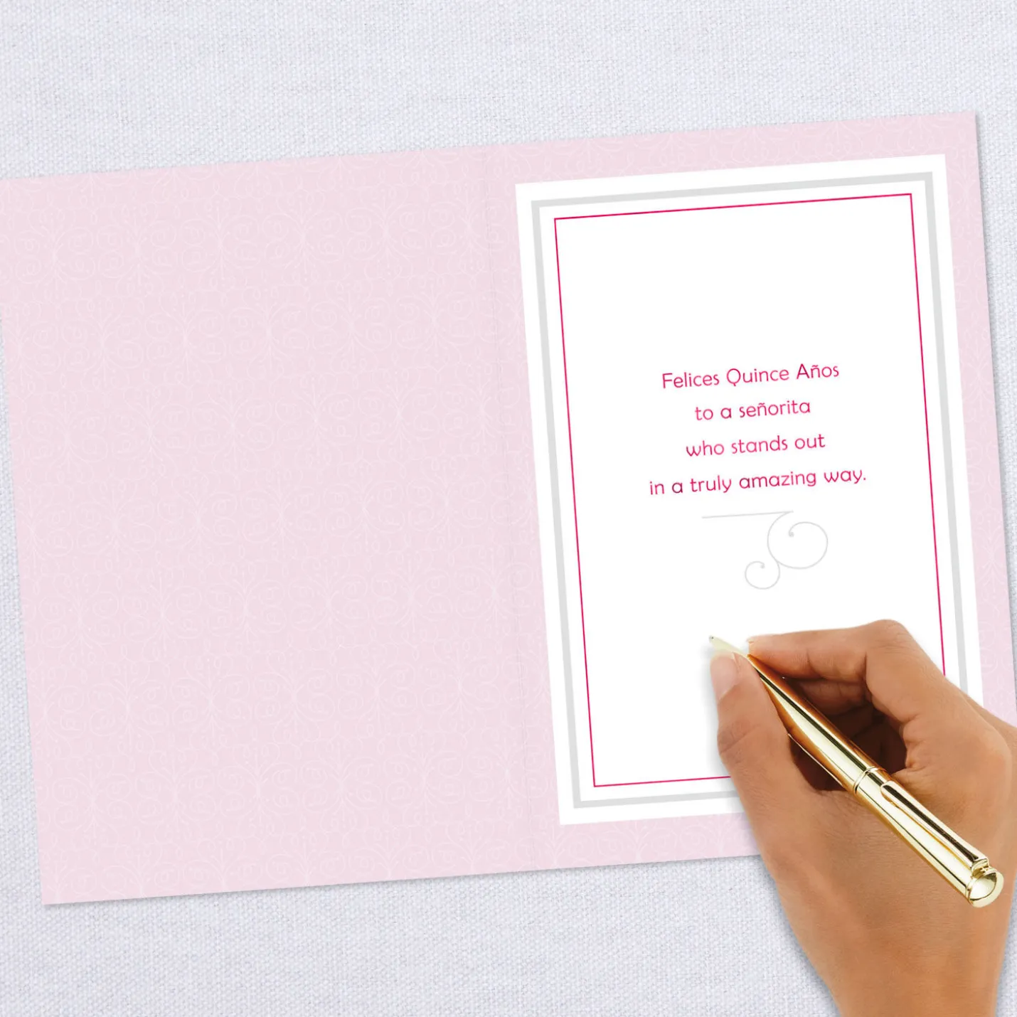 Stand-Out Señorita Quinceañera Card