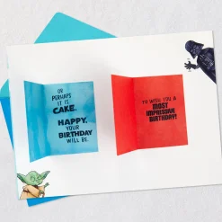 Star Wars™ Both Sides of the Force Funny Birthday Card With Mini Cards