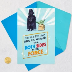 Star Wars™ Both Sides of the Force Funny Birthday Card With Mini Cards