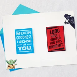 Star Wars™ Both Sides of the Force Funny Birthday Card With Mini Cards