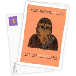 Star Wars™ Chewbacca™ Your Wookiee Day Custom Birthday Card