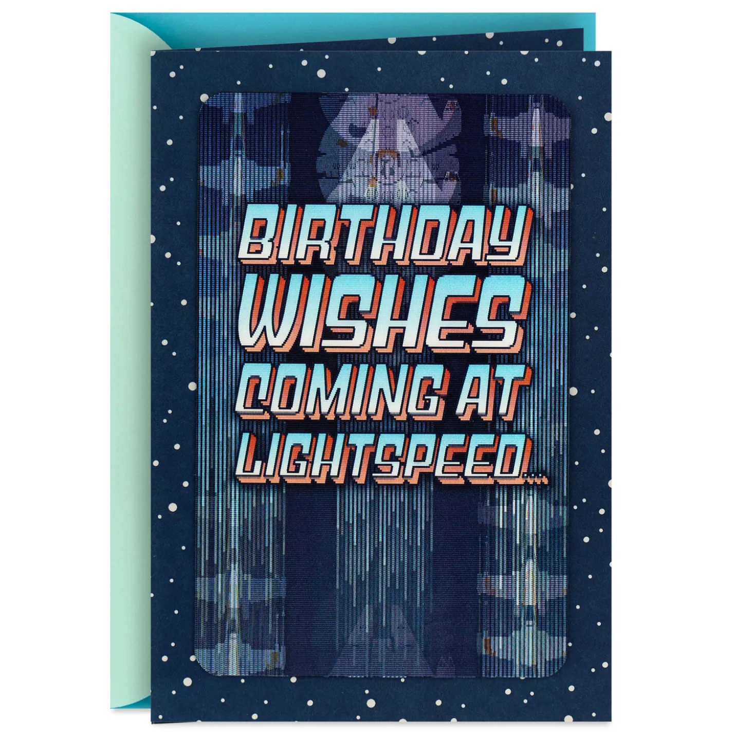 Star Wars™ Coolest Rebel in the Galaxy Lenticular Birthday Card