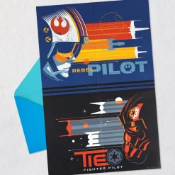 Star Wars™ Millennium Falcon™ Galactically Great Birthday Card With Fold-Out Poster