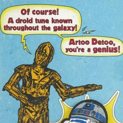Star Wars™ R2-D2™ and C-3PO™ Droid Tune Funny Musical Birthday Card