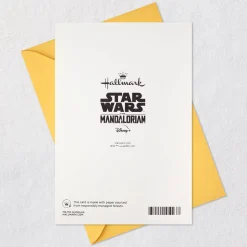 Star Wars: The Mandalorian™ and Grogu™ Happy Day Birthday Card for Friend