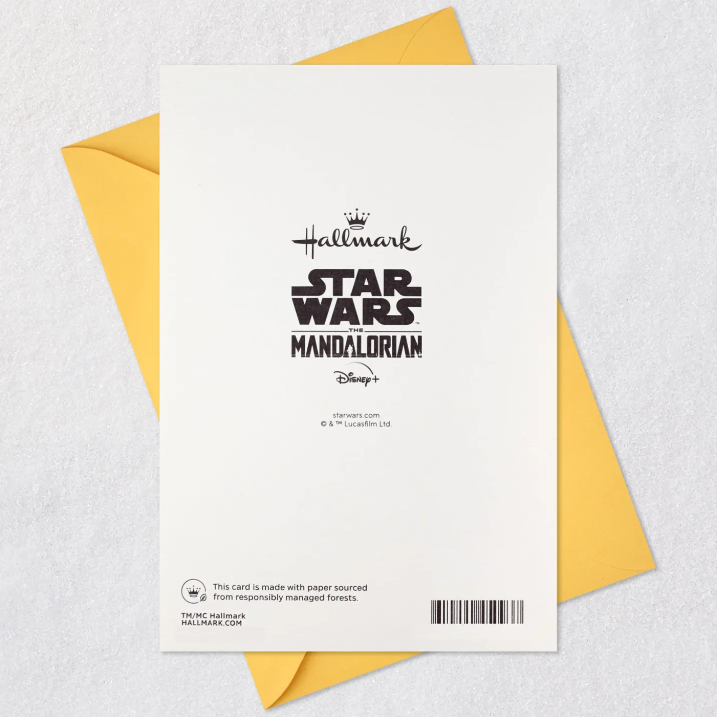Star Wars: The Mandalorian™ and Grogu™ Happy Day Birthday Card for Friend
