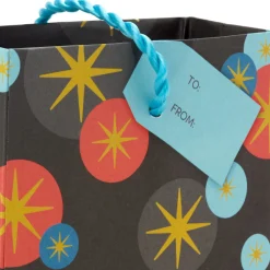 4.6" Starburst Gift Card Holder Mini Bag