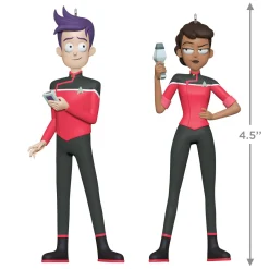 Star Trek™: Lower Decks Ensigns Beckett Mariner and Bradward Boimler Ornaments, Set of 2