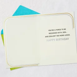 Star Wars™ A Force to Be Reckoned With Birthday Card for Son