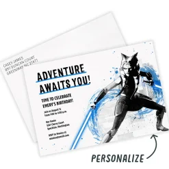 Star Wars: Ahsoka™ Adventure Birthday Invitation