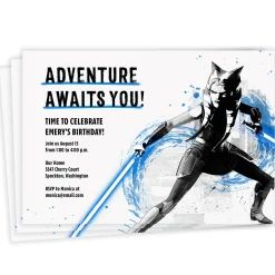 Star Wars: Ahsoka™ Adventure Birthday Invitation