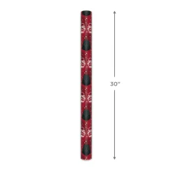 Star Wars™ Darth Vader™ and Stormtrooper™ Helmets on Red Holiday Wrapping Paper Roll, 25 sq. ft.