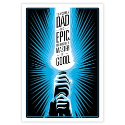 Star Wars™ Epic and Legendary Dad Custom Card