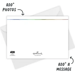 Star Wars™ Force is Strong Flat Graduation Party Invitation