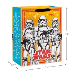 13" Star Wars™ Galactic Empire 3-Pack Assorted Large Gift Bags