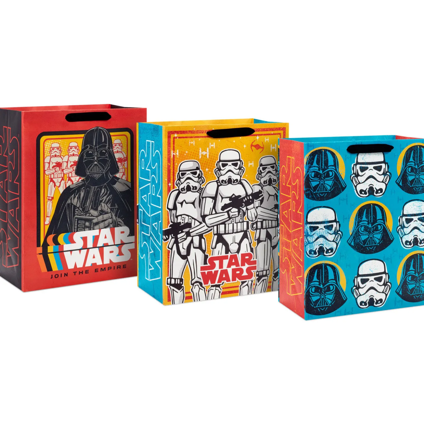 13" Star Wars™ Galactic Empire 3-Pack Assorted Large Gift Bags