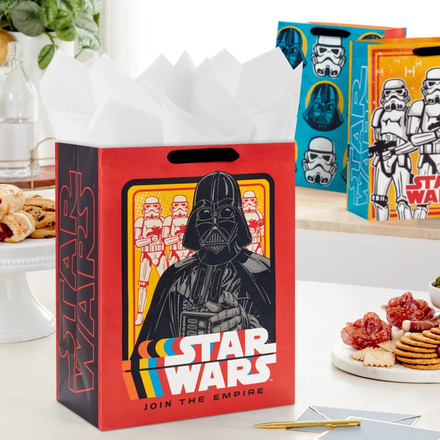 13" Star Wars™ Galactic Empire 3-Pack Assorted Large Gift Bags