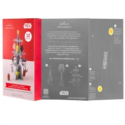Star Wars™ Hallmark Countdown Calendar Paper Tree Set With 12 Mini Ornaments