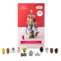 Star Wars™ Hallmark Countdown Calendar Paper Tree Set With 12 Mini Ornaments