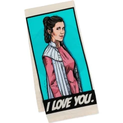 Star Wars™ Han Solo™ and Princess Leia™ Tea Towel, 18x26