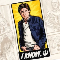 Star Wars™ Han Solo™ and Princess Leia™ Tea Towel, 18x26