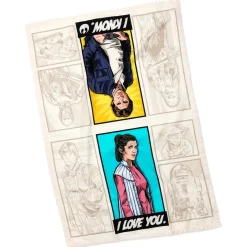 Star Wars™ Han Solo™ and Princess Leia™ Tea Towel, 18x26