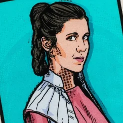 Star Wars™ Han Solo™ and Princess Leia™ Tea Towel, 18x26