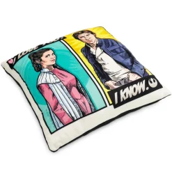 Star Wars™ Han Solo™ and Princess Leia™ Pillow With Sound