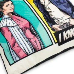 Star Wars™ Han Solo™ and Princess Leia™ Pillow With Sound