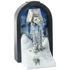 Star Wars™ Hoth Battle Scene Light-Up Book Nook Decoration